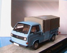 VOLKSWAGEN VW T3A PIANO FURGONE CON TETTO MEDIO BLU PREMIUM CLASSIXXs NUOVO