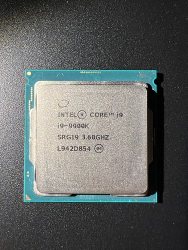Cpu intel core 9900k - intel,