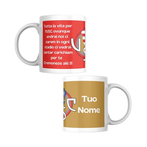 Tazza cremonese personalizzata - cremonese,