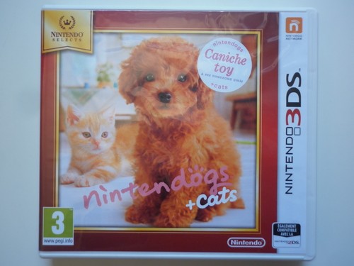 Nintendogs cats caniche toy - nintendogs, +