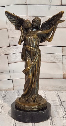 Scultura angelo donna - e,