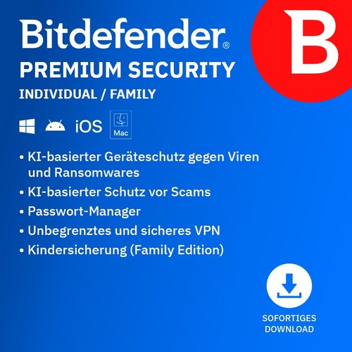 Bitdefender premium security - bitdefender,