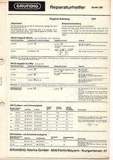 Grundig Manuale di servizio