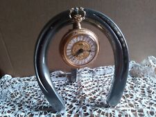 Vecchio porta orologi porte montre da tasca in acciaio 