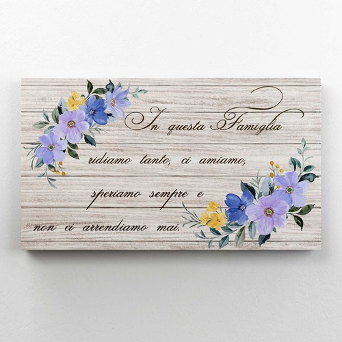 Quadro shabby chic con frase - shabby,