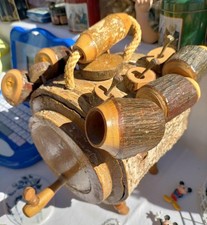 ANTICO BARILOTTO IN LEGNO DI