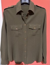 Camicia Etro Verde Donna TG 44