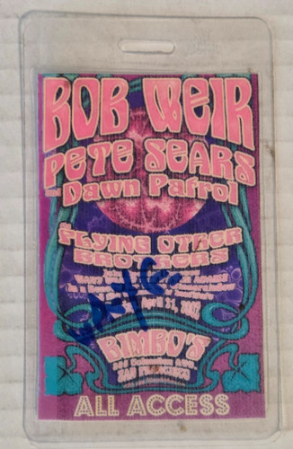 Bob weir pete sears - sears, pass
