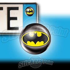 3 ADESIVI targa BATMAN stickers auto moto camper