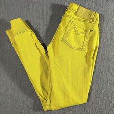 Jeans Marc by Marc Jacobs taglia 28x30 leggings skinny limone sorbetto giallo