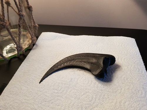 Printed dinosaur raptor - printed,