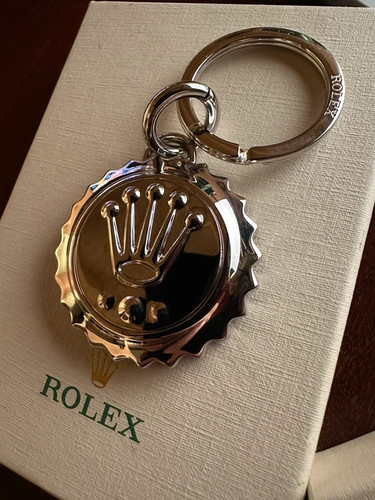 Rolex portachiavi corona con - corona,