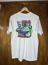 T-shirt bianca Kawasaki Ninja