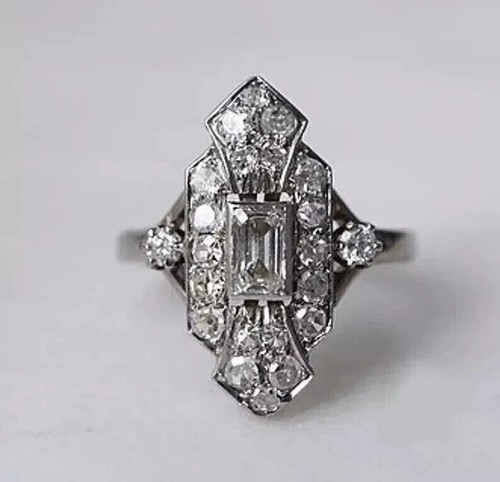 Anello art deco - anello, fn