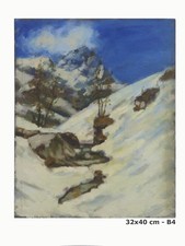 QUADRO PAESAGGIO INVERNALE