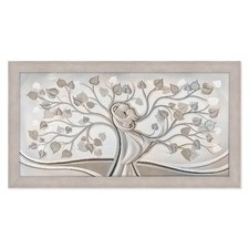 Lupia - Quadro moderno soggiorno camera da letto amore e famiglia con cornice BO