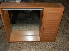 Specchio specchiera mobile arredo bagno contenitore