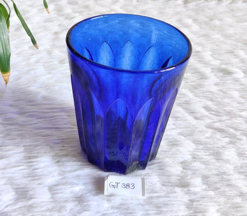 Antico blu cobalto vetro - blu,