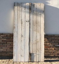 Antica Porta portone da esterno in legno massello a due ante  '800