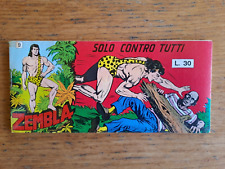 Zembla n.9: "Solo contro tutti", Editrice Astra, formato a striscia, 1963