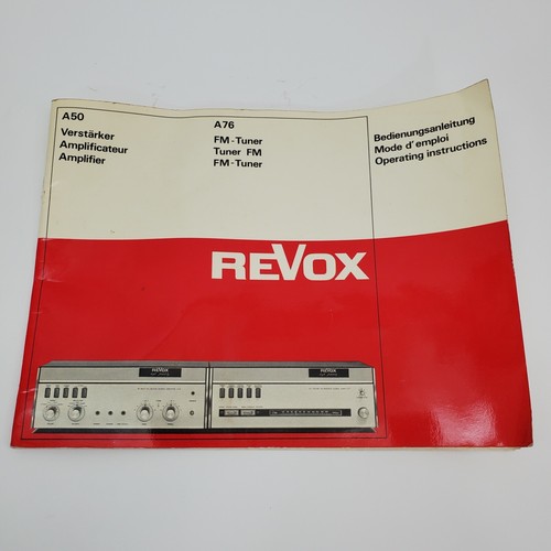 Amplificatore studer revox a76 - studer,