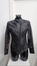 Womens Manguun Black Leather