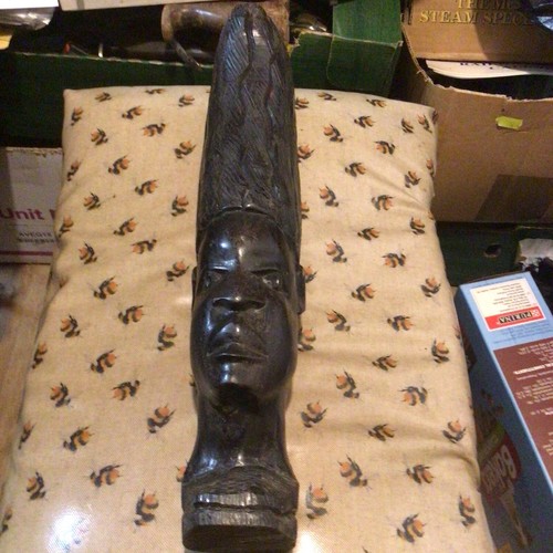 Vintage carved african tribal - vintage,