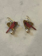 Orecchini pendenti tono oro