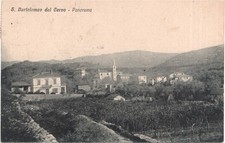 Imperia - San Bartolomeo del Cervo ( a Mare ) - Panorama - fp vg 1924