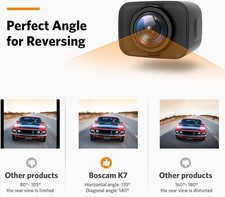 Telecamera Retromarcia Wireless Boscam K7 RVS-K7-EU – Nuova, Mai Usata