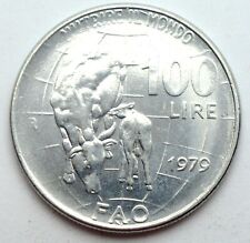 ITALIA 100 LIRE 1979 FAO