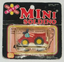 MINI SOLDINO auto retrocarica rosso Serie Stunt !!!!!