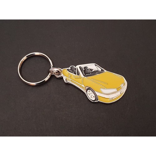 Porte clés profil peugeot 306 - porte-clés,