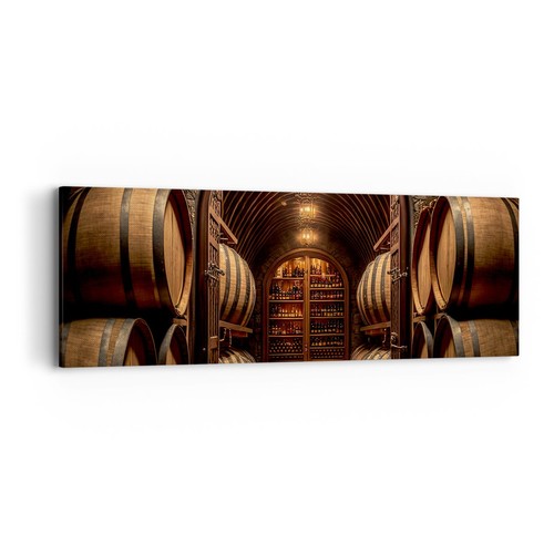 Quadro tela 90x30cm vino - 90x30cm,