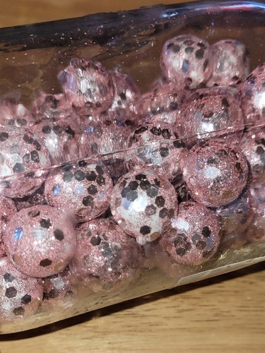 Palline polistirolo rosa - palline, di