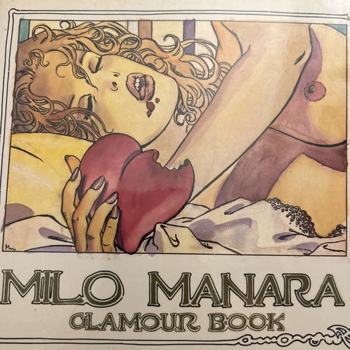Milo manara glamour book - glamour,