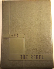 1957 L'ANNUARIO RIBELLE WALTER BICKETT LICEO MONROE, CAROLINA DEL NORD 6°-12