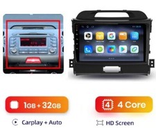 Radio din per kia - sportage, 3