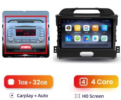 Radio din per kia - radio,
