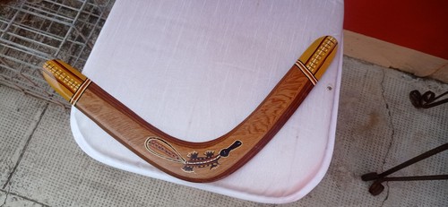 Vintage boomerang australiano - boomerang,