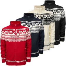 Brandit Norvegese Cardigan Giacca Cardigan Esterno Inverno Pullover S-5XL