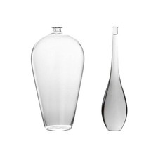 2x Vasi In Vetro Moderni Vasi Floreali Vasi Per Fiori Per Accessori Decorativi