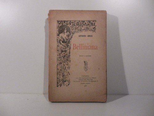 Antonino amore belliniana - antonino,