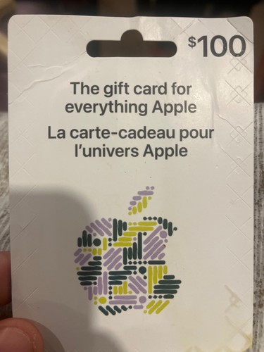 Apple gift card 100 - apple,