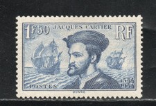 RRC 1934 Francia 1,50  Cartier nuovo senza linguella MNH** Y&T 297 Perfetto