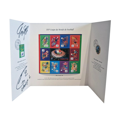 Folder francia autografato - folder,