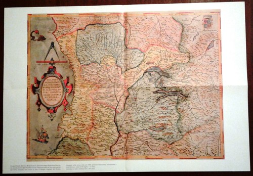 Carta geografica ducato - geografica, di