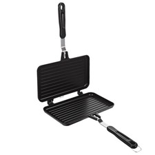  Padella Pancake Doppia Faccia Pentola Da Forno Per Pane Teglia Il