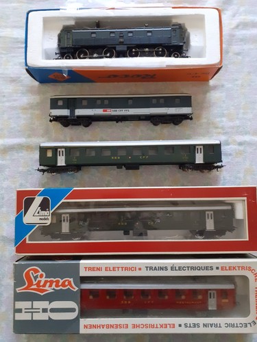 Roco lima treno passeggeri - lima,