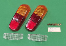 NSU PRINZ LOTTO FANALI NUOVI POSTERIORI NOS N.S.U. 4 RICAMBI VINTAGE  AUTO EPOCA